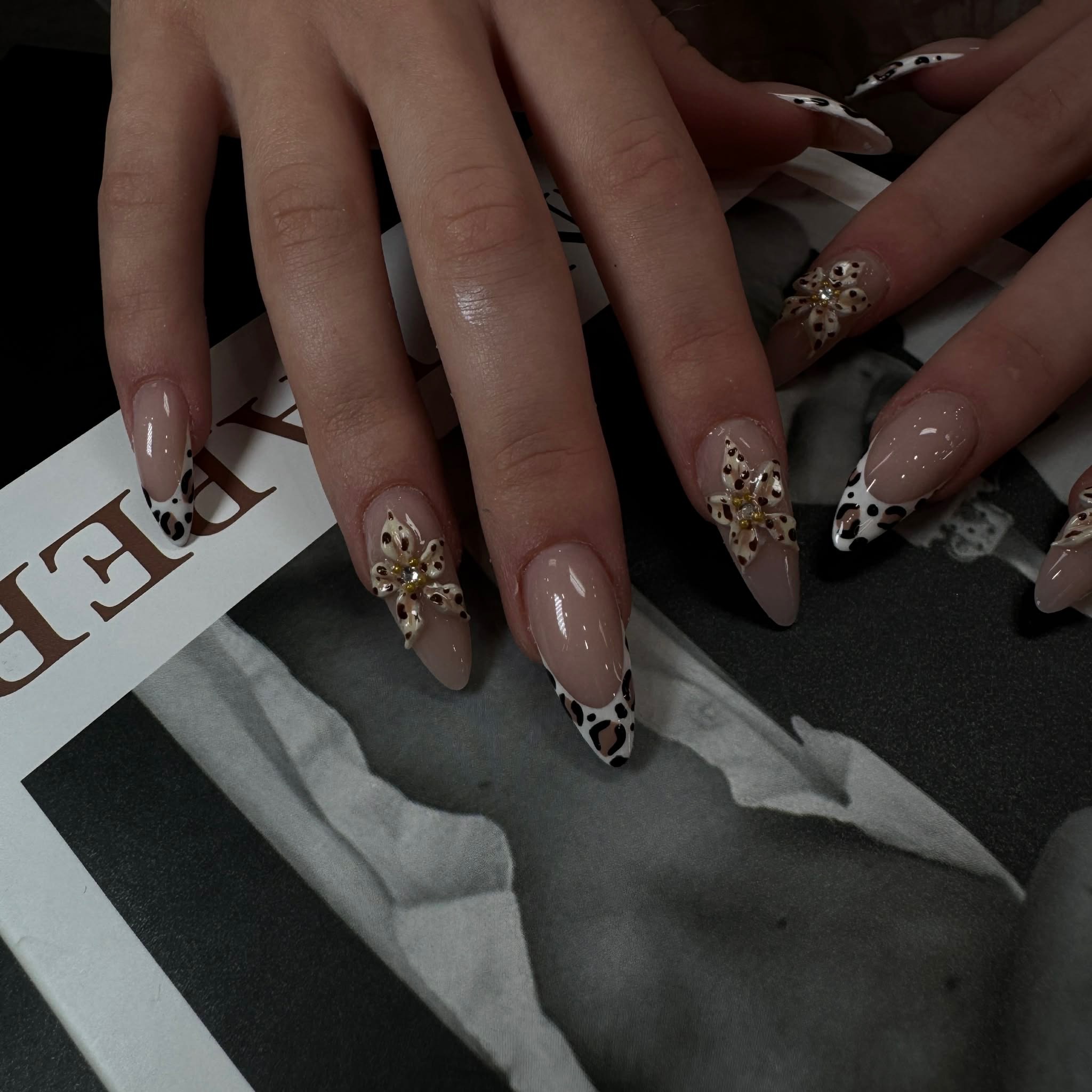 Mani and pedi at Elegant Nails Salon & Spa