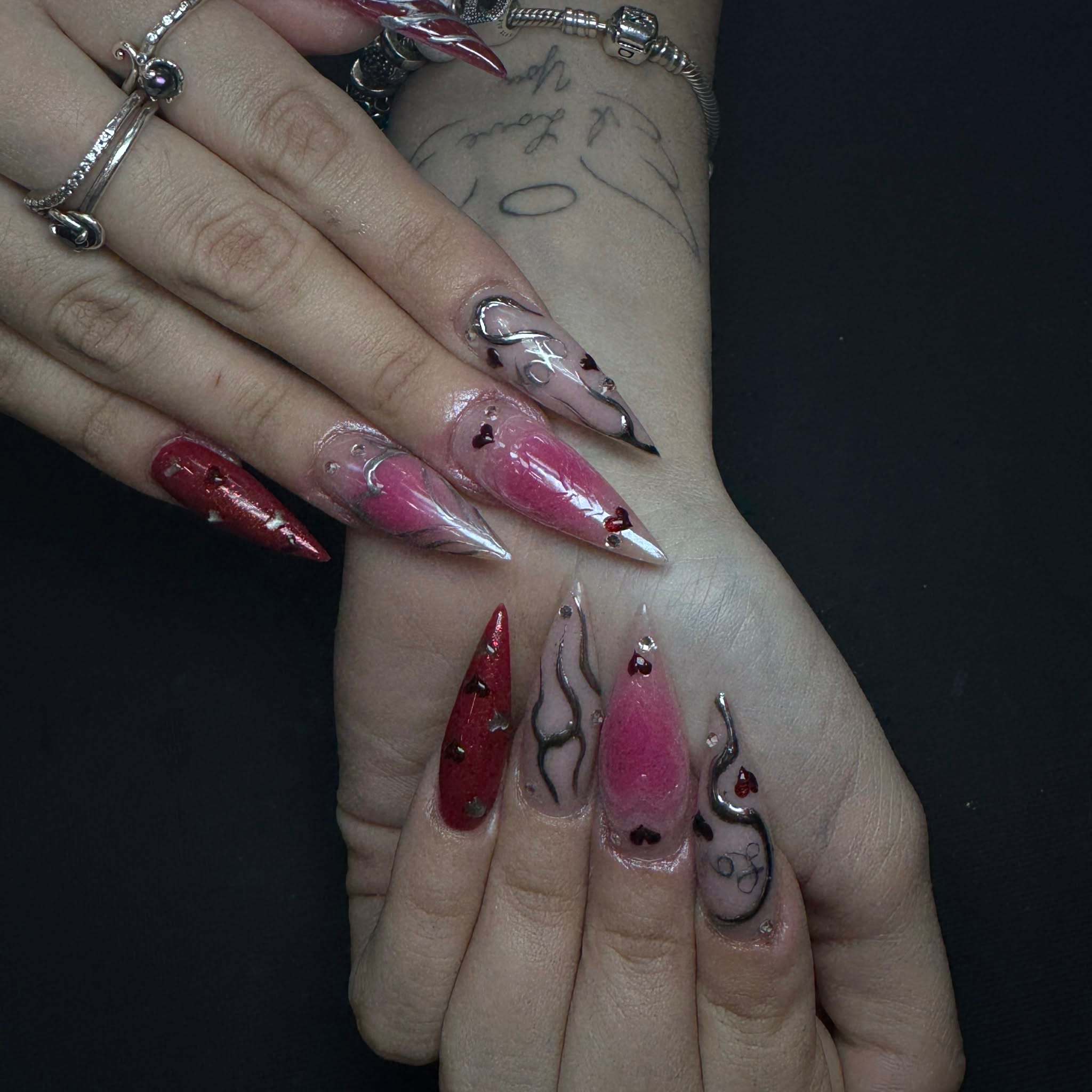 Nail detail at Elegant Nails Salon & Spa